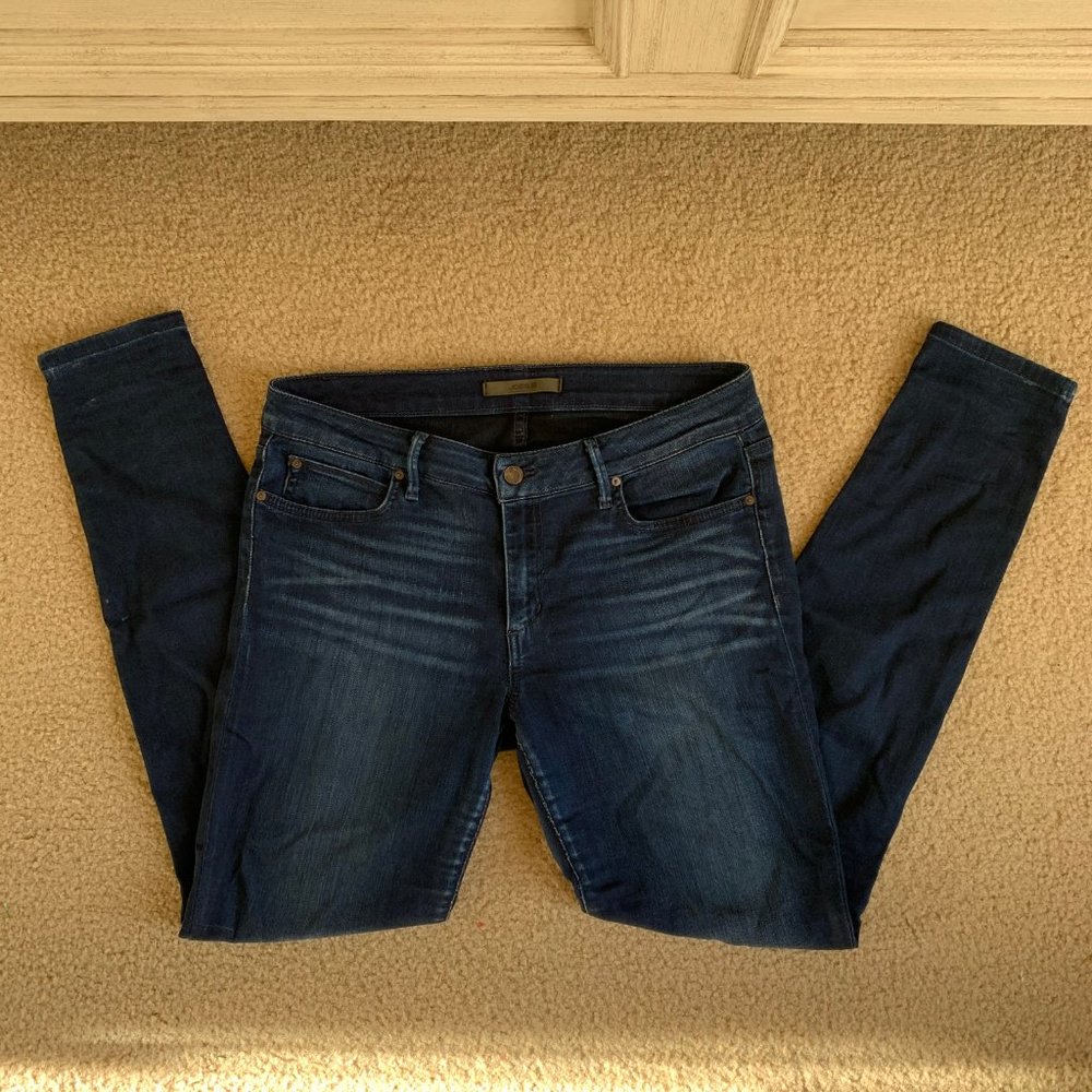 Joe's Dark Wash Skinny Ankle Jeans
